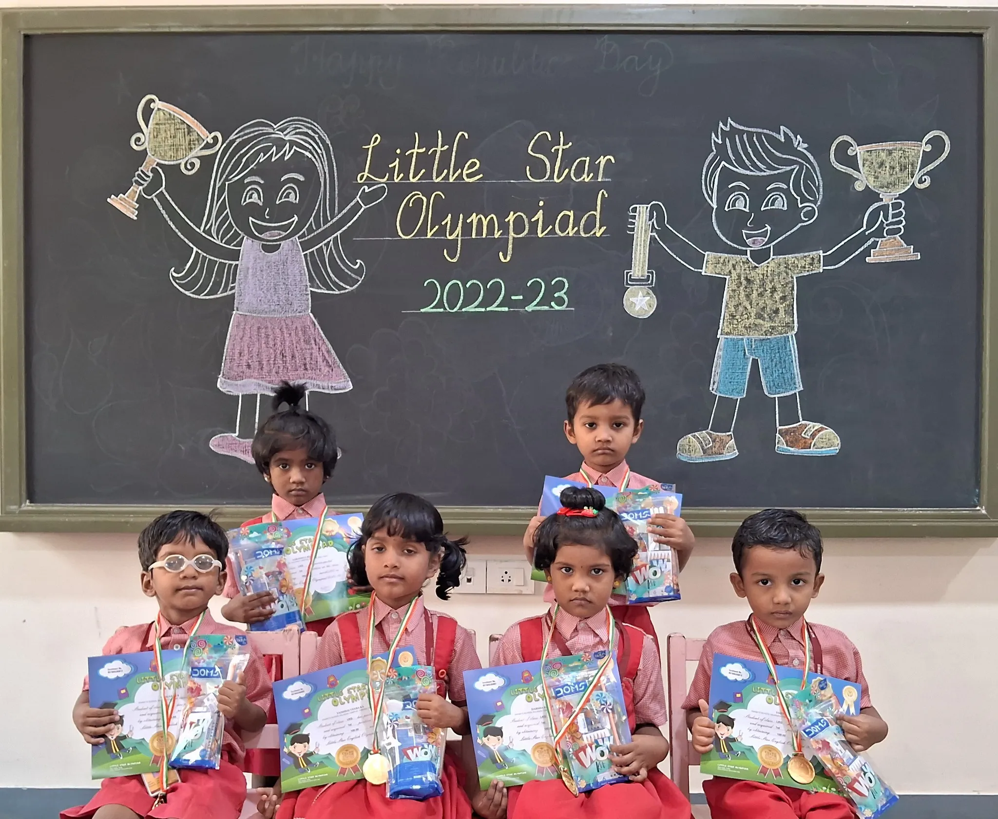 Little Champs of Little Star Olympiad