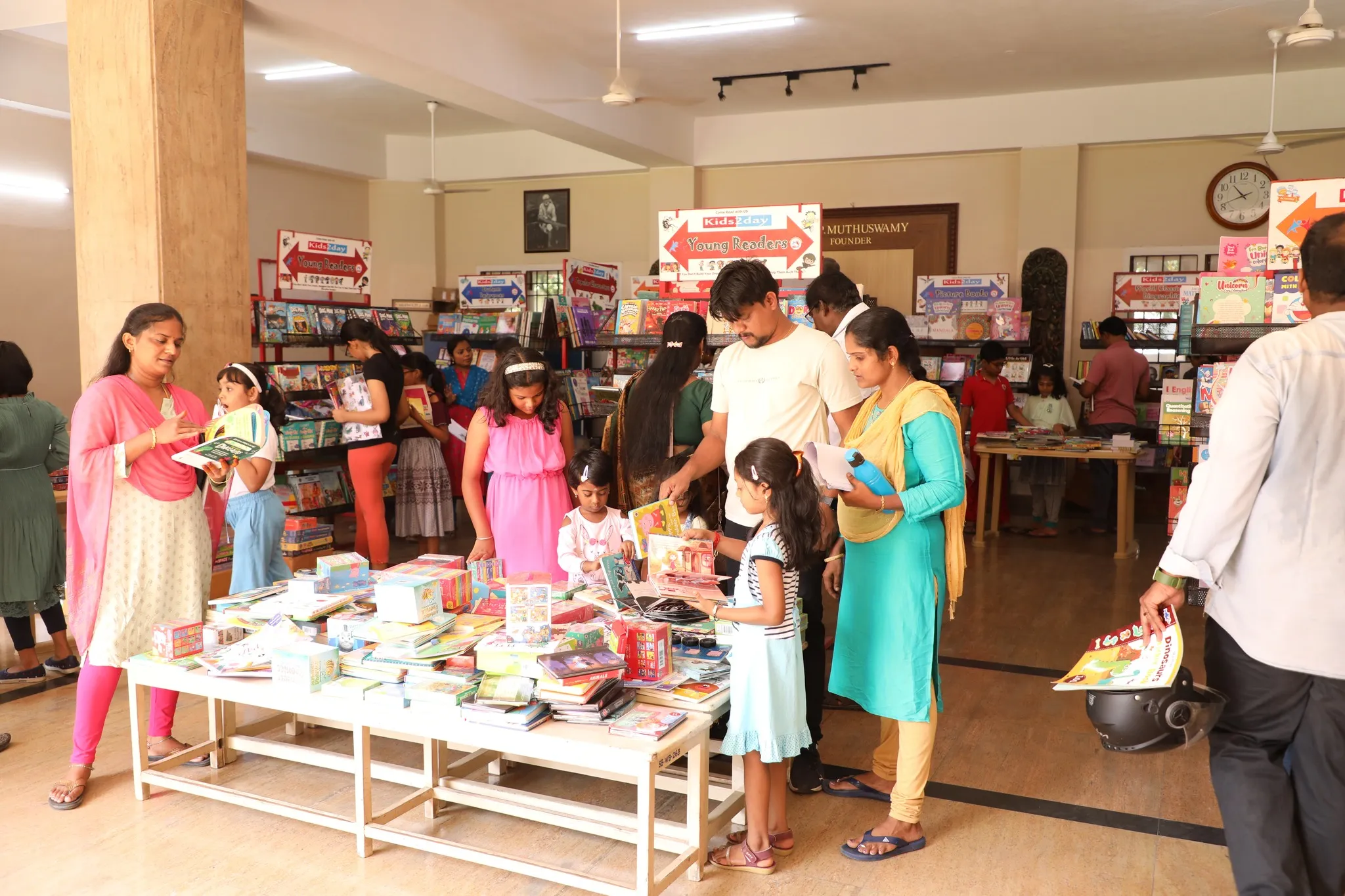 Book Fair at Swamy’s Group of Schools