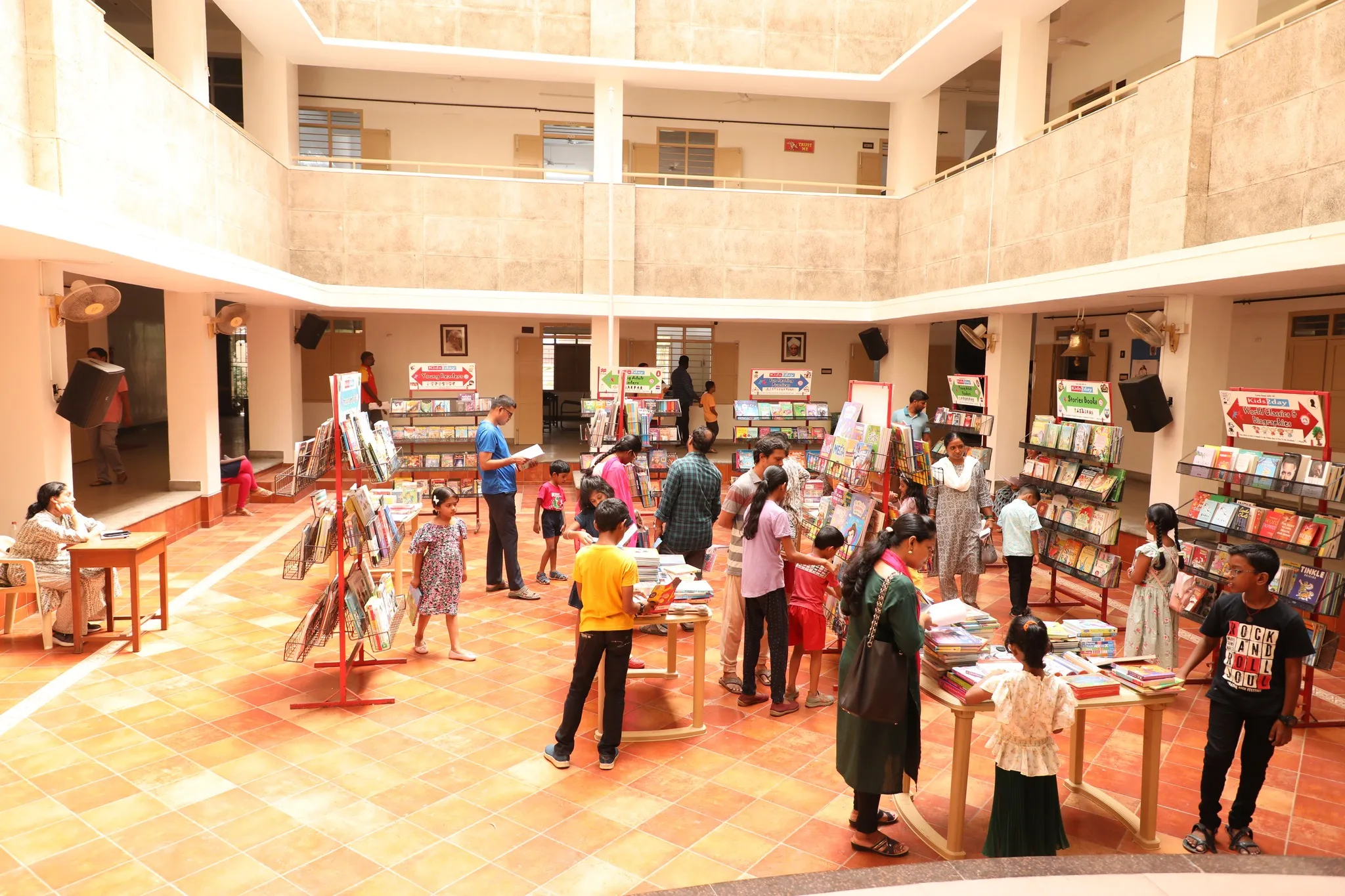 Book Fair at Swamy’s Group of Schools