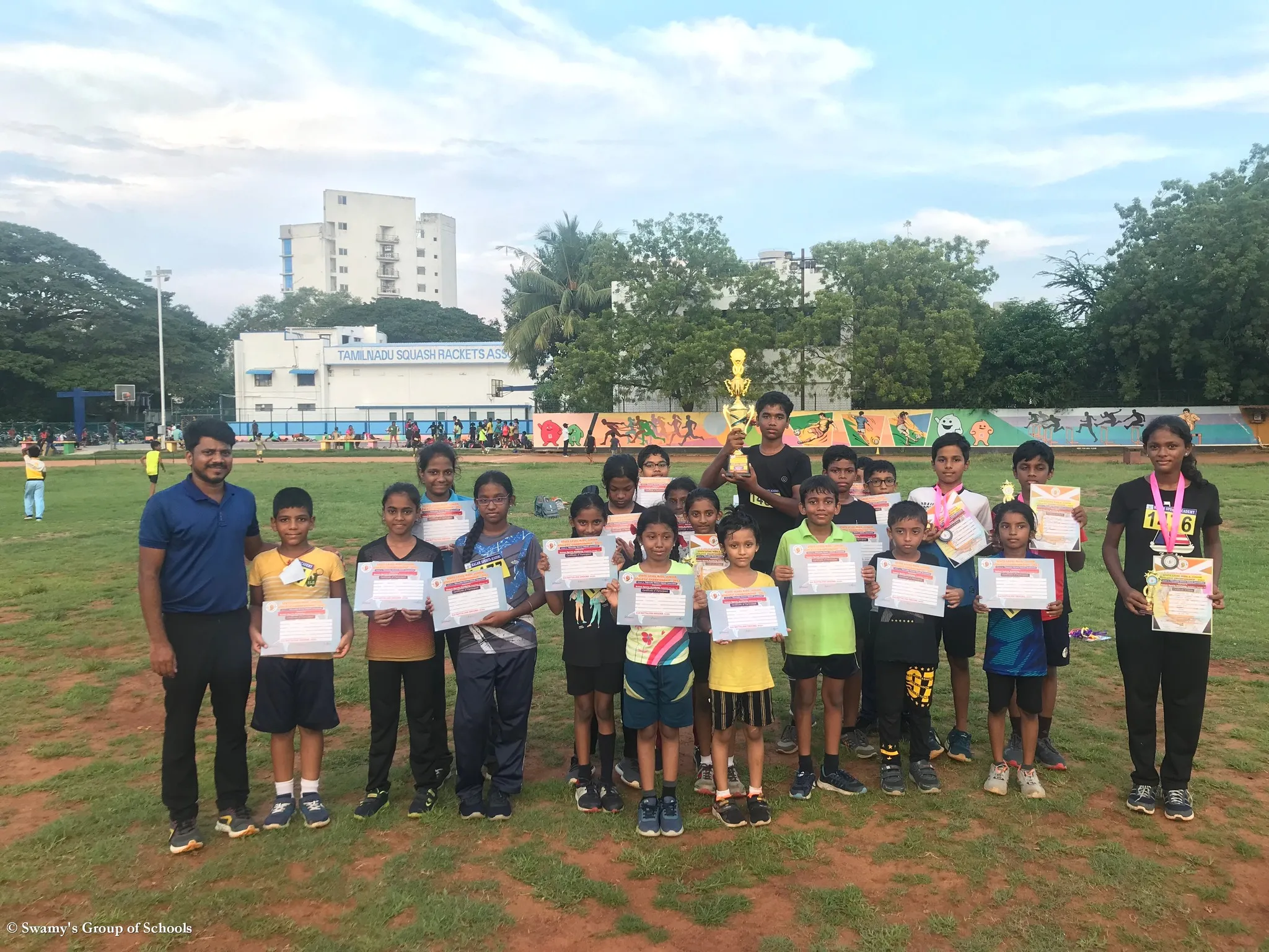 Athletics team has won the Overall Championship