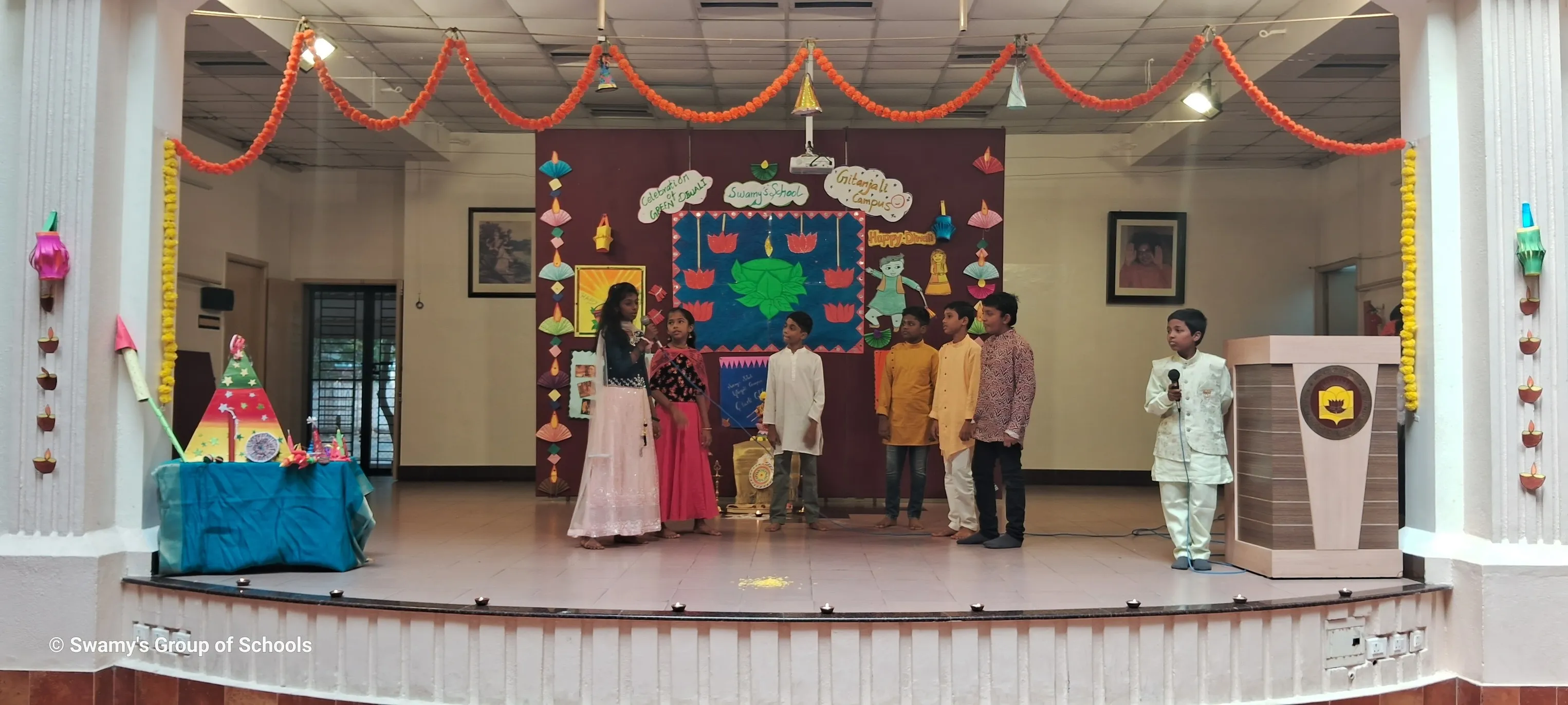 Diwali Celebrations at Swamy's School! ✨🪔