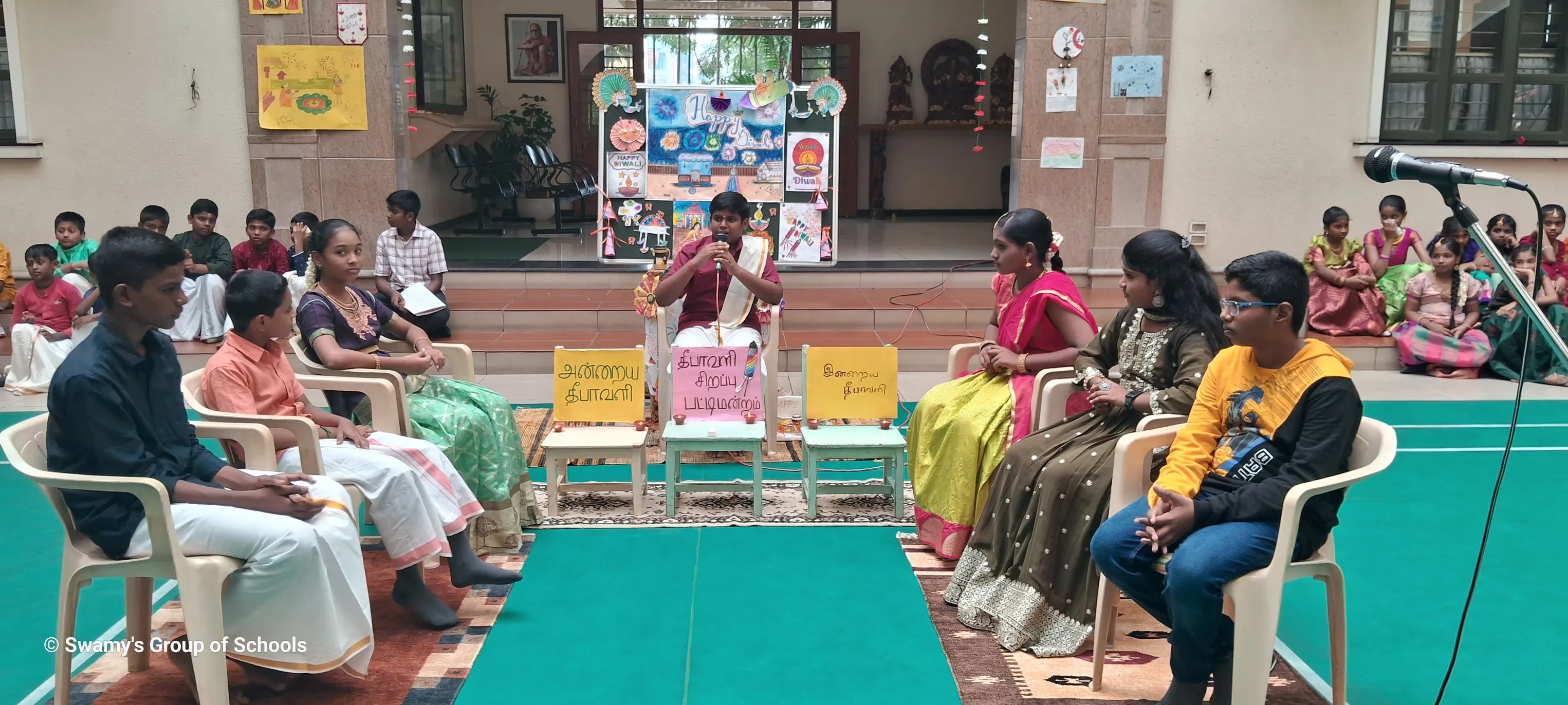 Diwali Celebrations at Swamy's School! ✨🪔