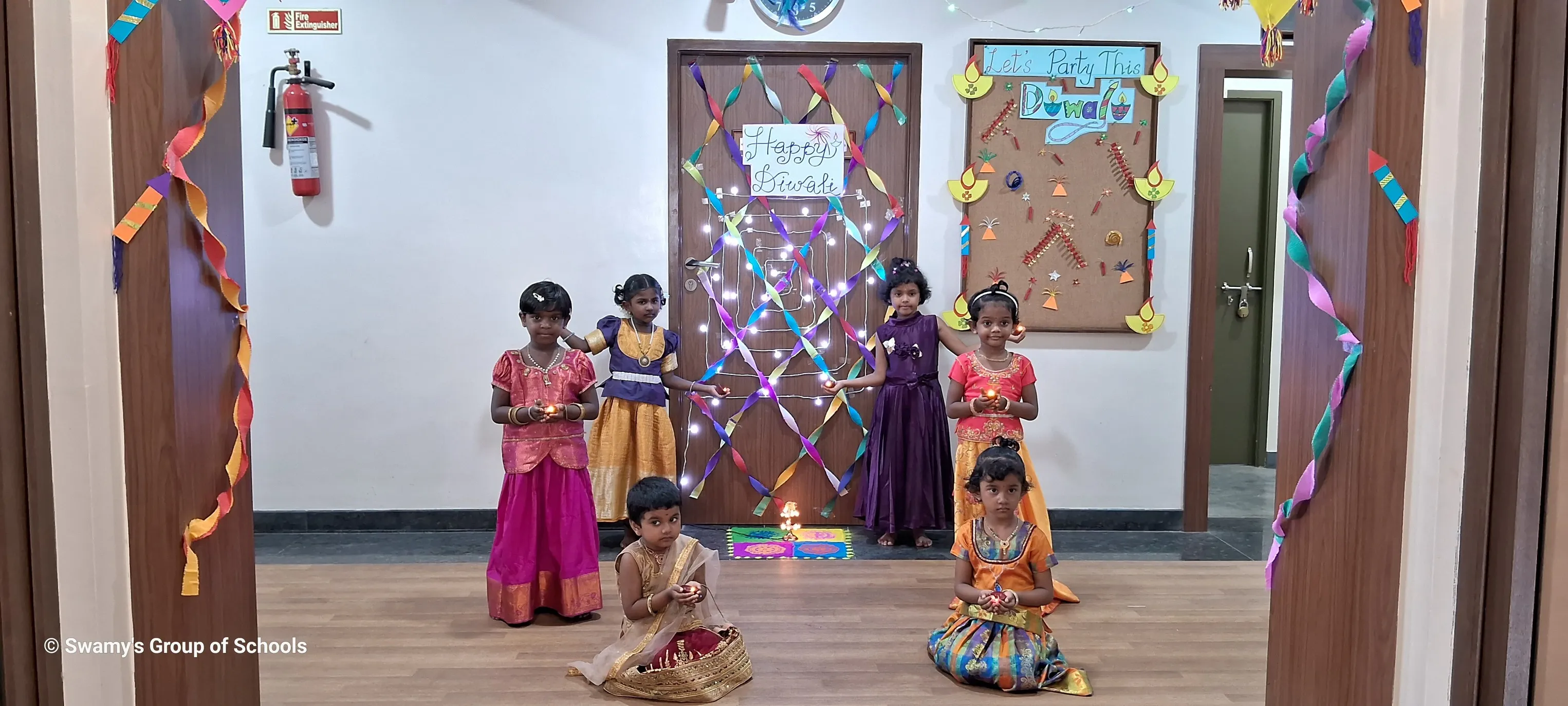 Diwali Celebrations at Swamy's School! ✨🪔