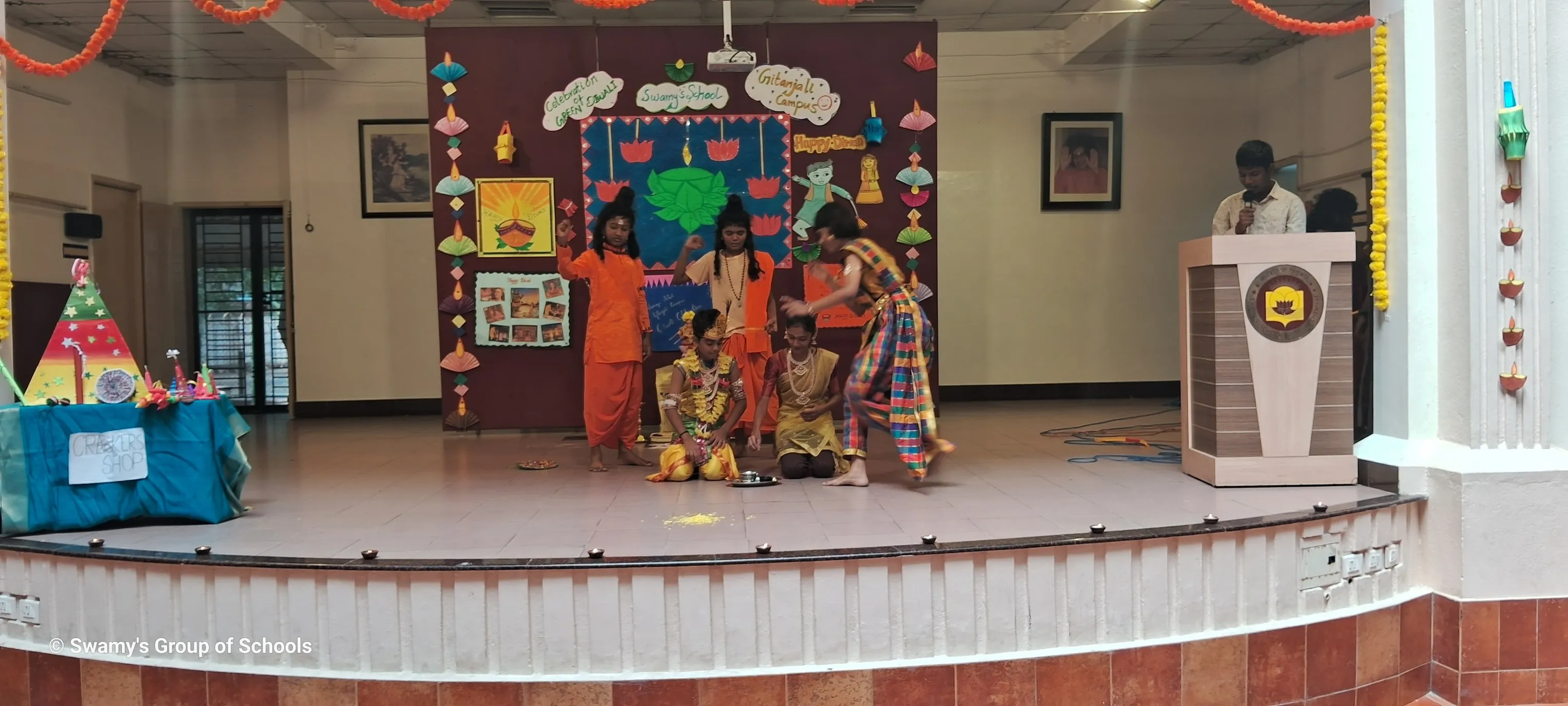 Diwali Celebrations at Swamy's School! ✨🪔