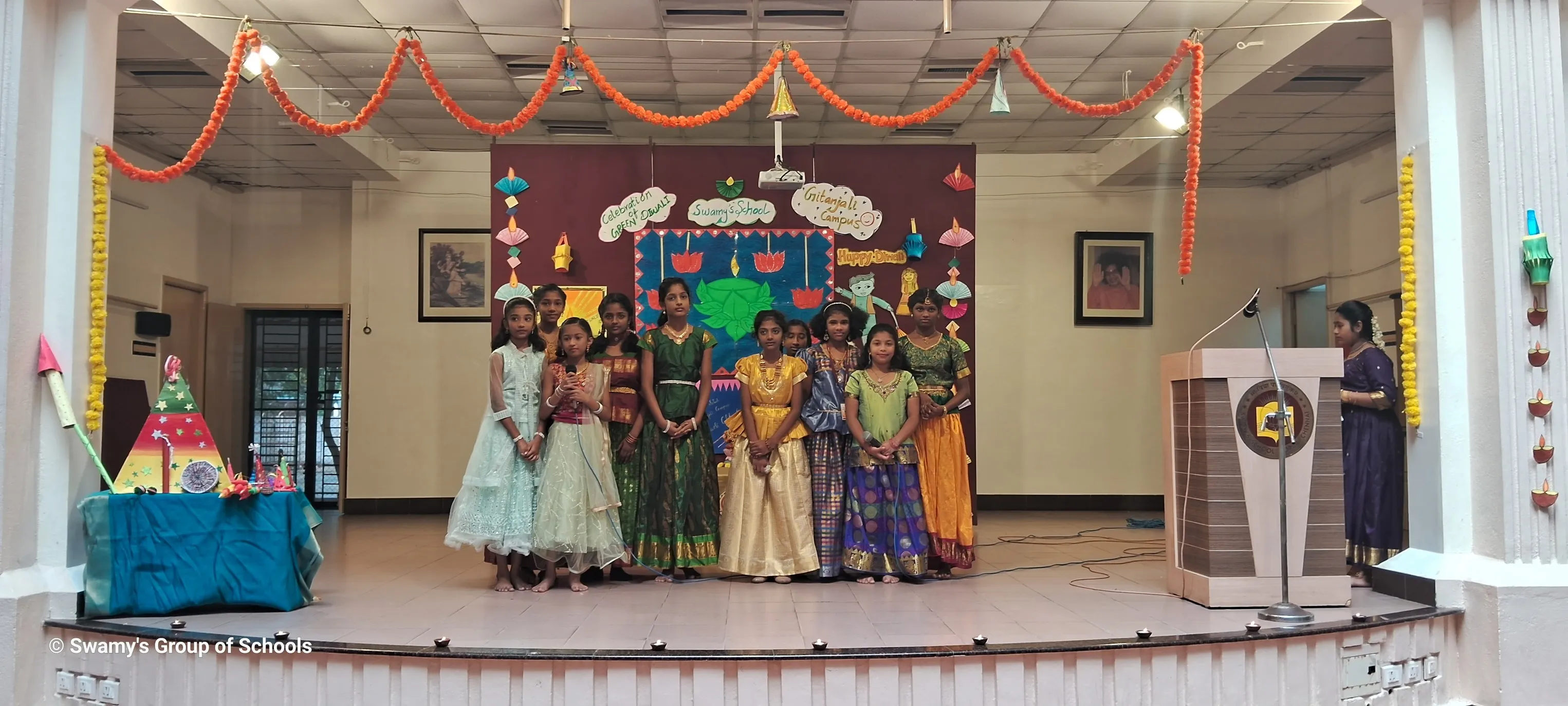 Diwali Celebrations at Swamy's School! ✨🪔