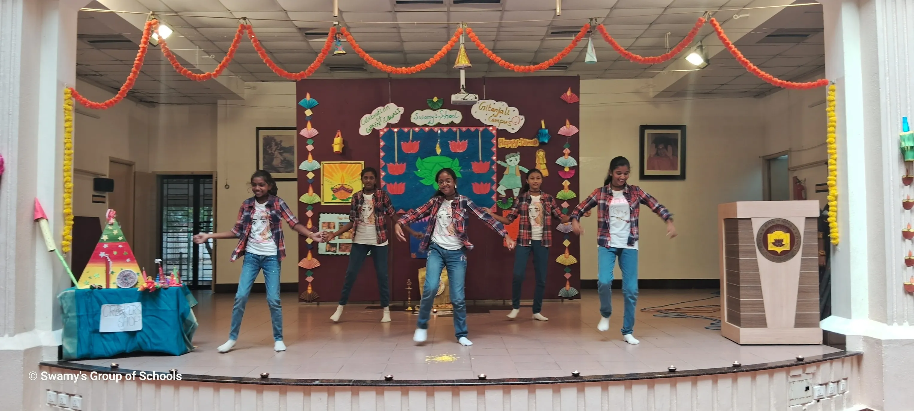 Diwali Celebrations at Swamy's School! ✨🪔