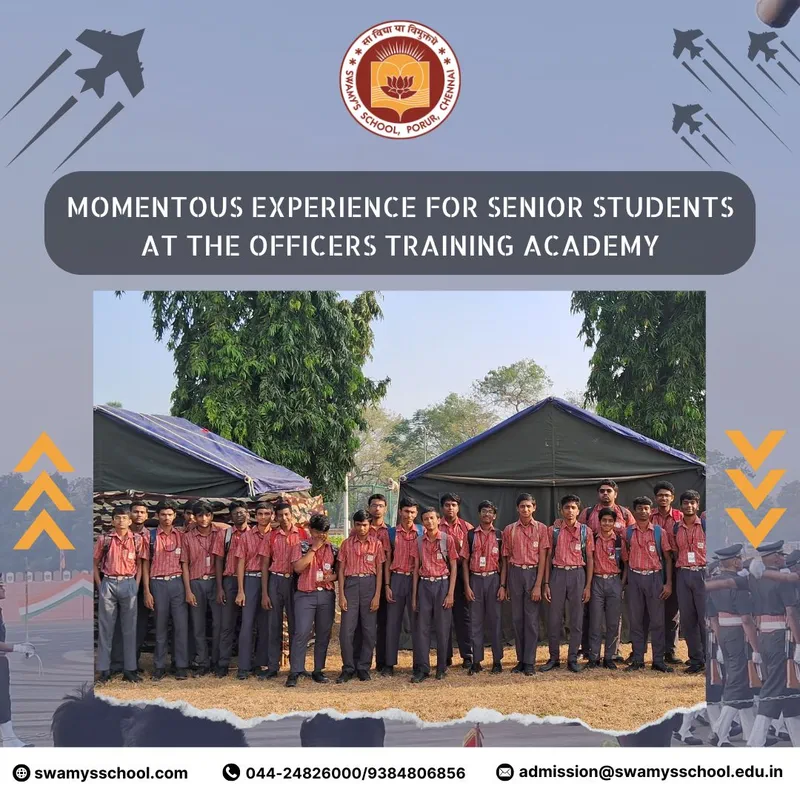 Students attended Passing Out Parade at Officers Training Academy