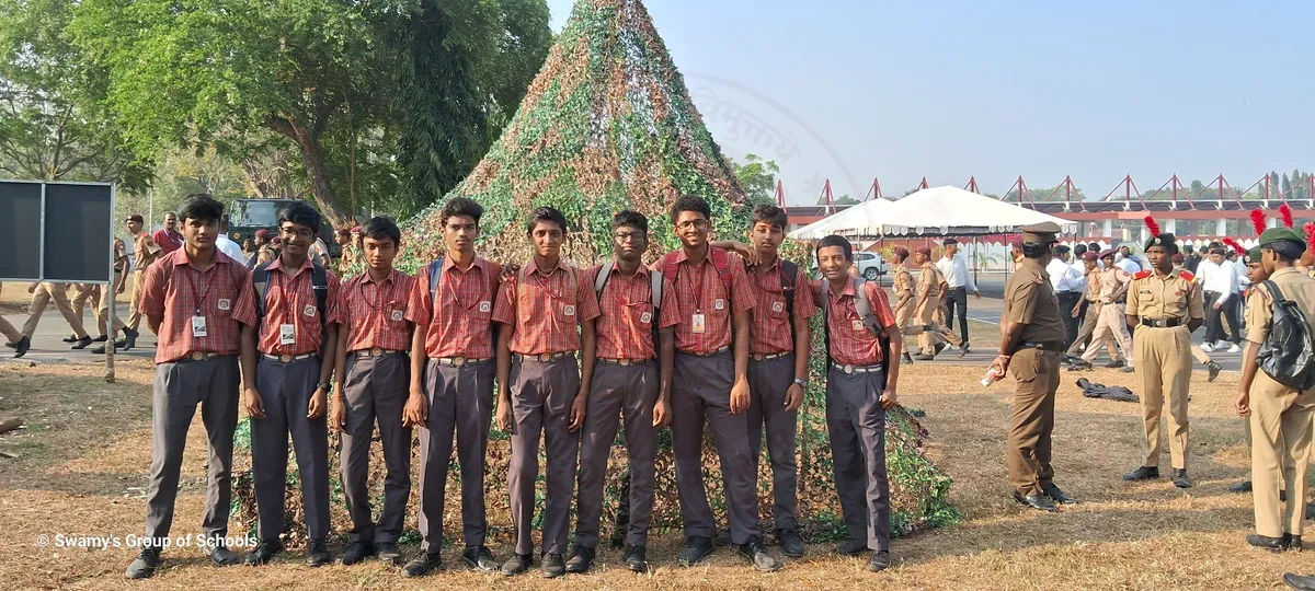 Students attended Passing Out Parade at Officers Training Academy