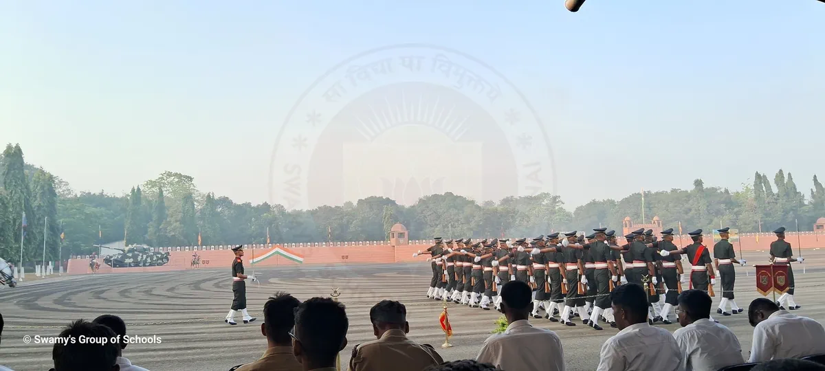 Students attended Passing Out Parade at Officers Training Academy