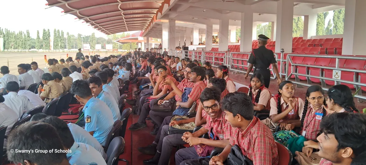 Students attended Passing Out Parade at Officers Training Academy