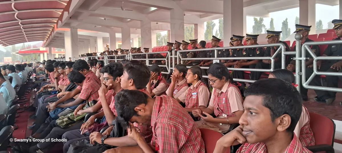 Students attended Passing Out Parade at Officers Training Academy