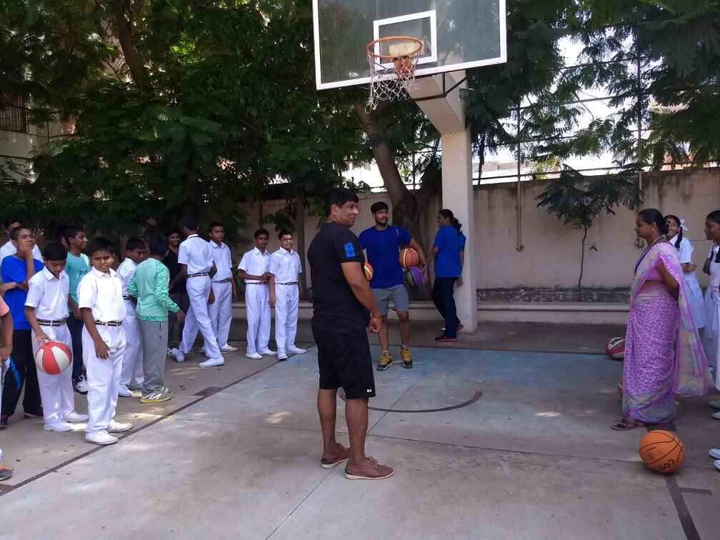 Workshop on basics of Basketball