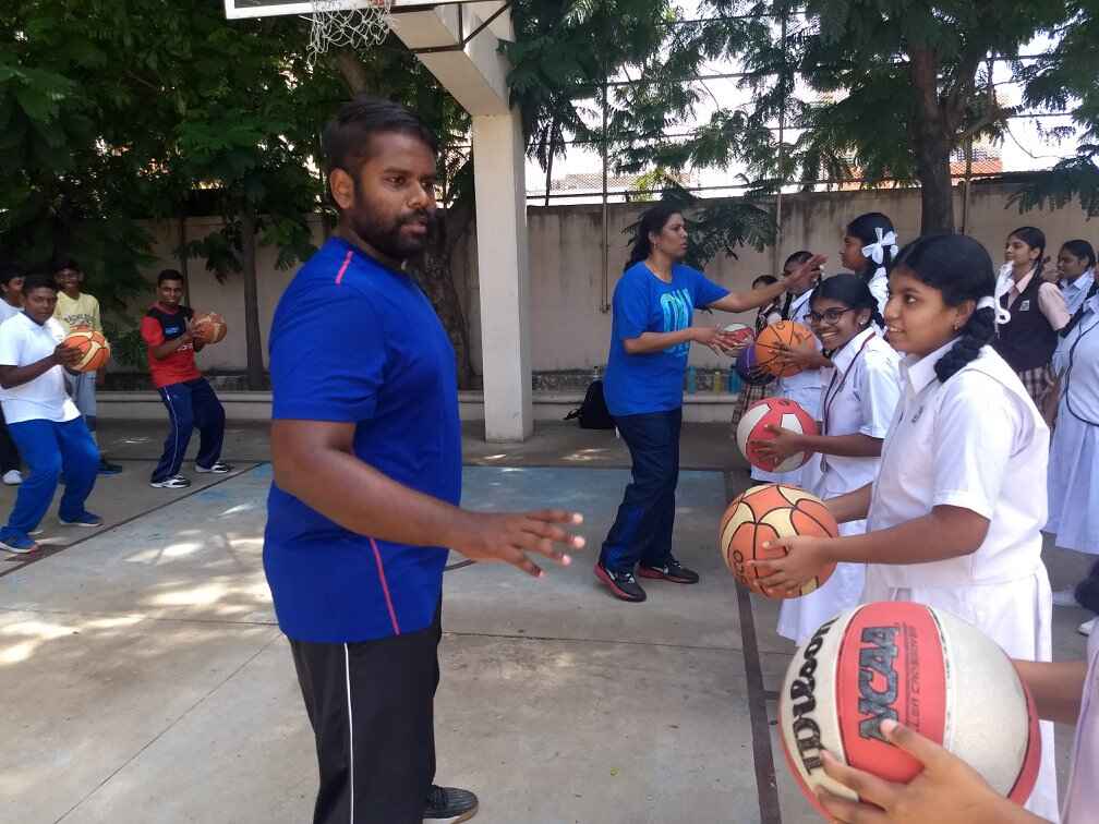 Workshop on basics of Basketball