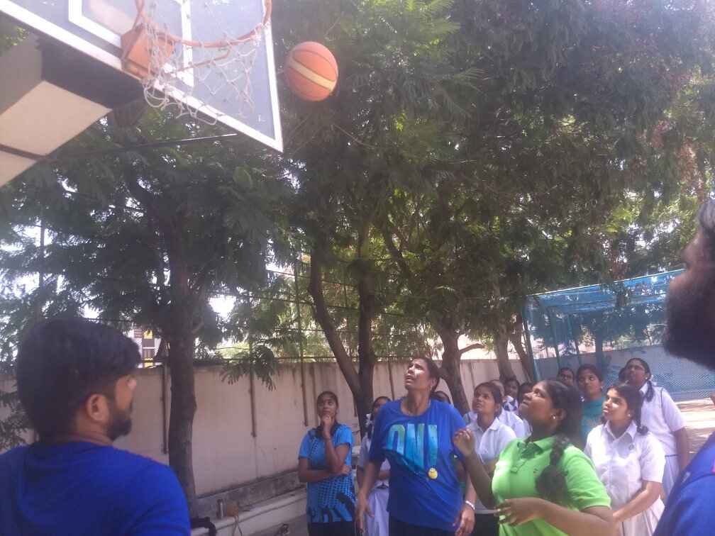 Workshop on basics of Basketball