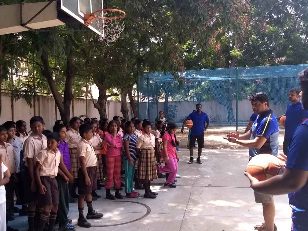 Workshop on basics of Basketball