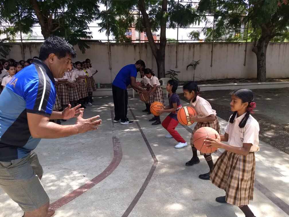 Workshop on basics of Basketball
