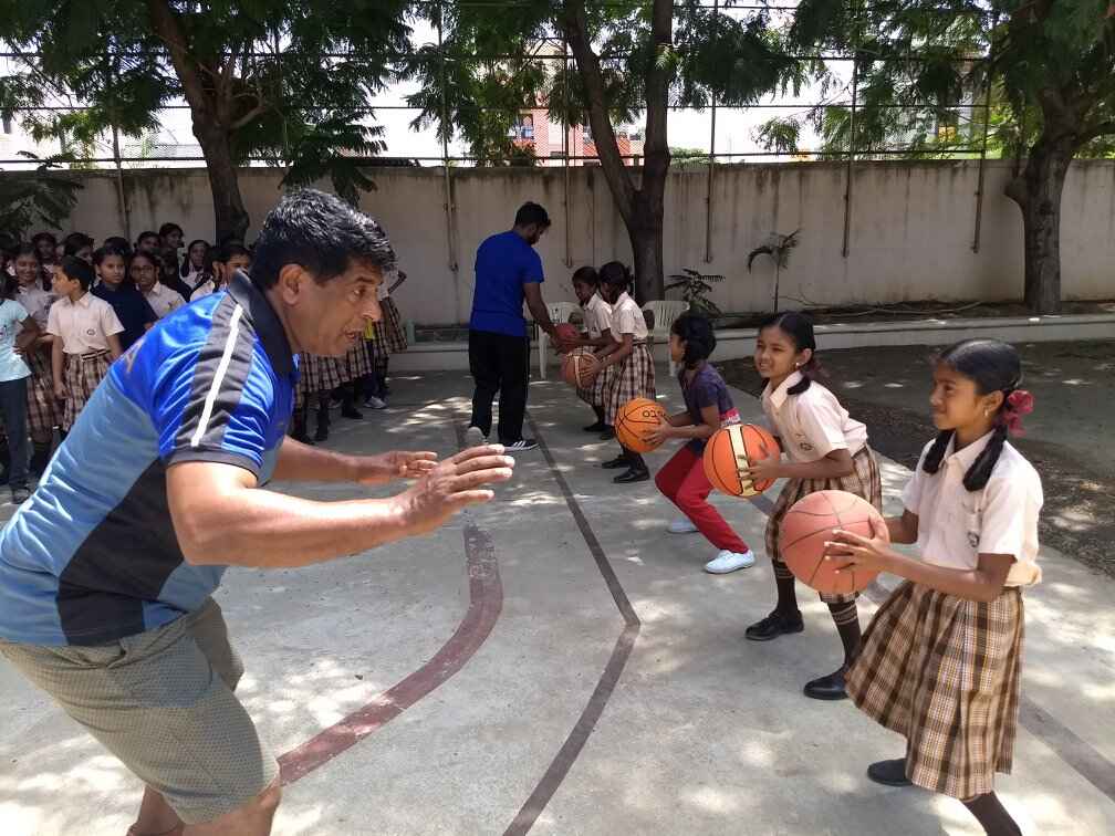 Workshop on basics of Basketball